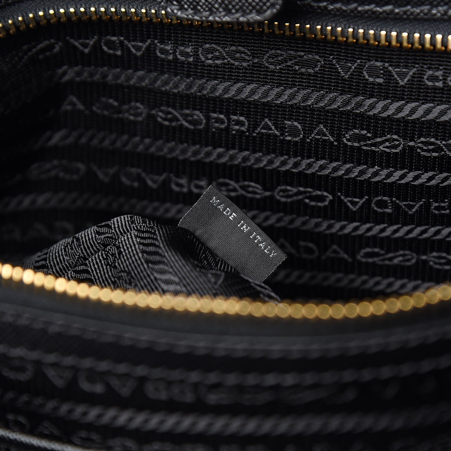 Prada Saffiano Lux Large Tote Black 7 of 10