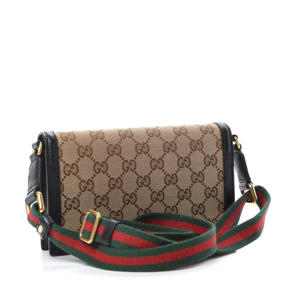 Gucci Monogram Lady Web Convertible Wallet Black 3 of 11