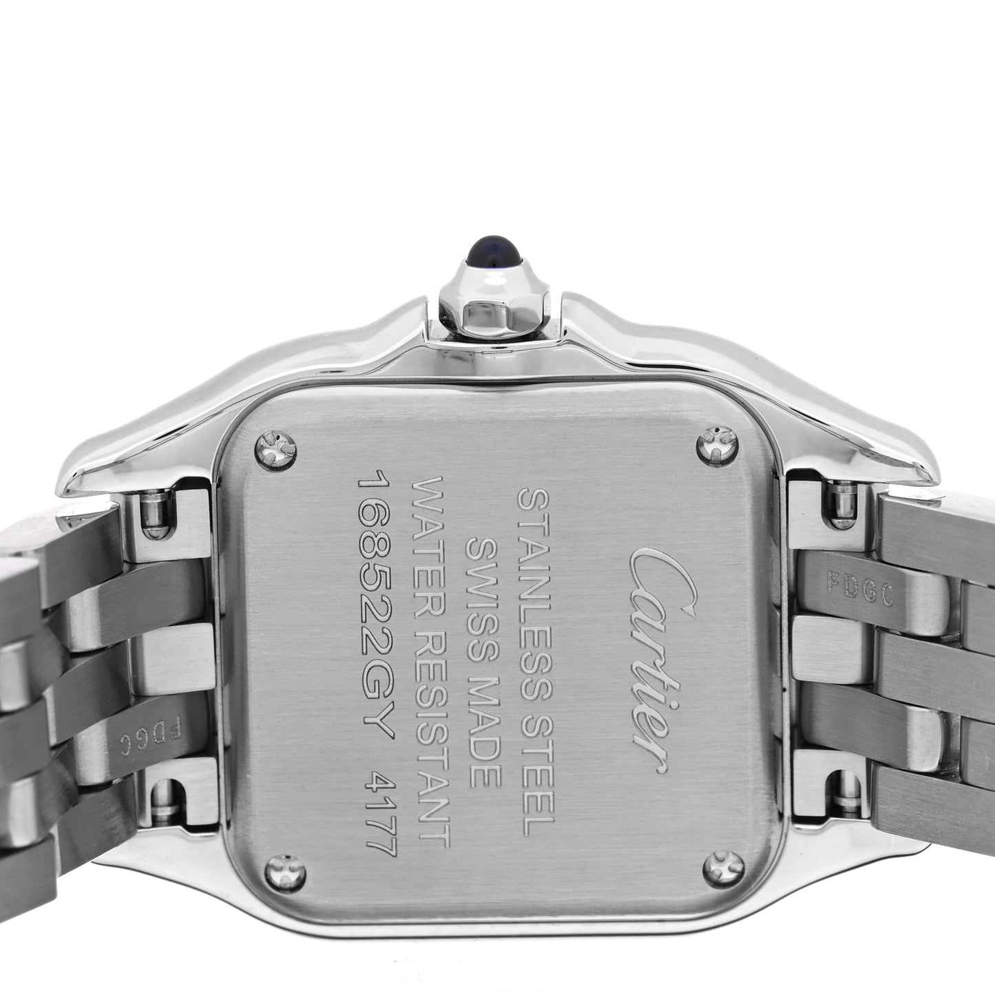 Stainless Steel Diamond 22mm Panthere Quartz Watch