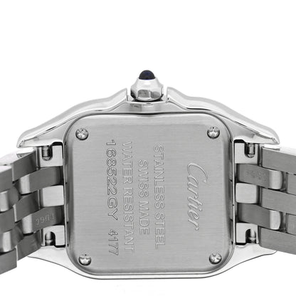 Cartier Stainless Steel Diamond 22mm Panthere Quartz Watch 4 of 5