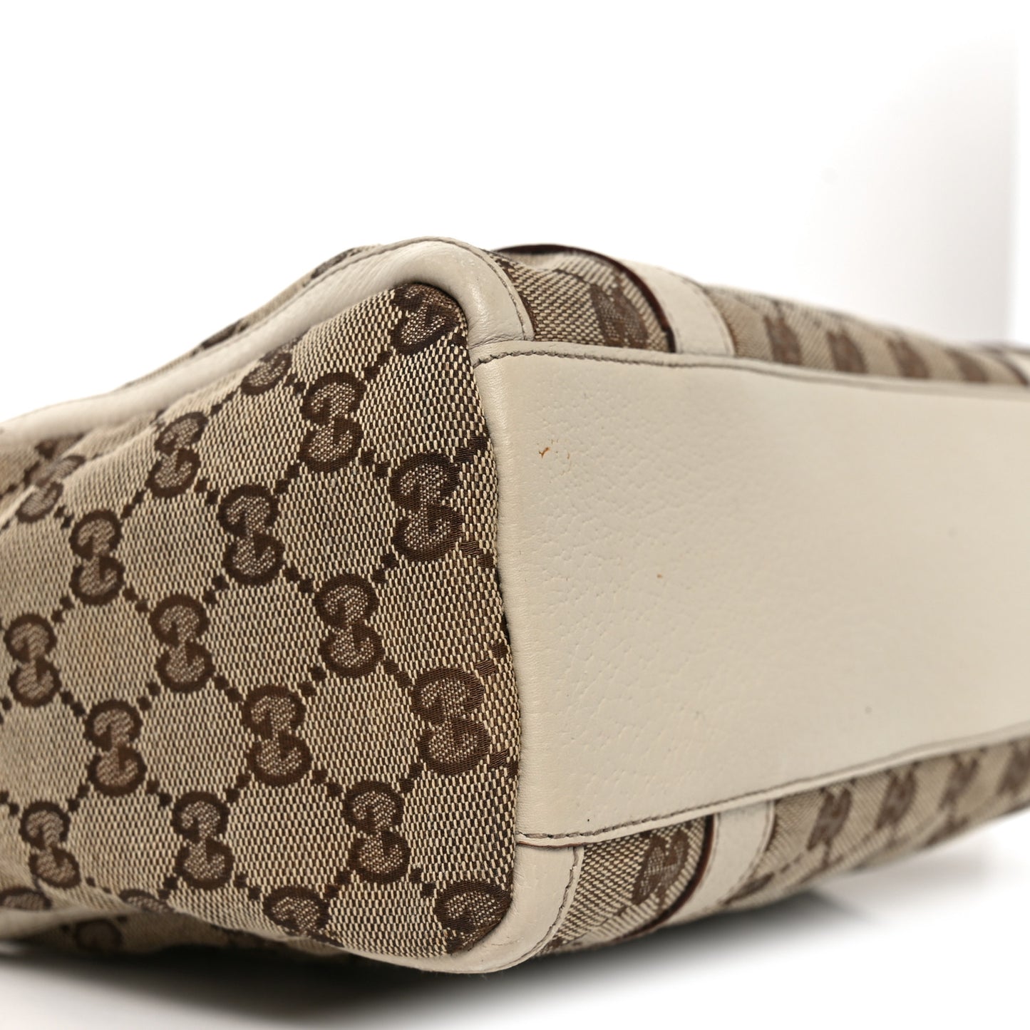 Monogram Small Abbey Boston Off White