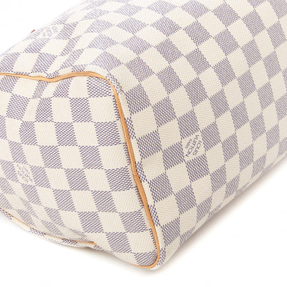 Louis Vuitton Damier Azur Speedy 25 6 of 9