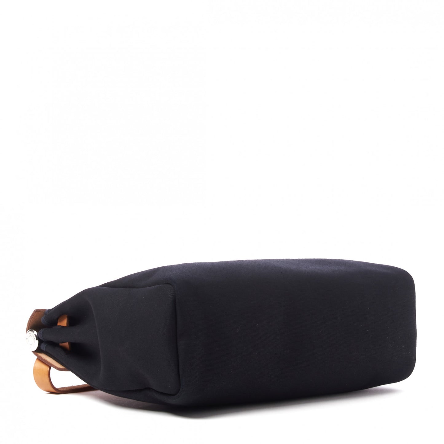 Toile Vache Calfskin Herbag PM 30 Black Natural