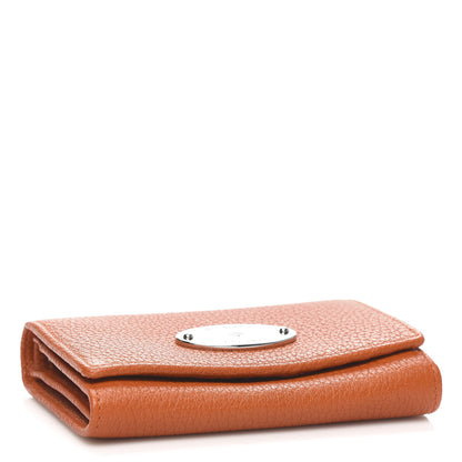 Mulberry Soft Grain Calfskin French Purse Wallet Pumpkin 4 of 8
