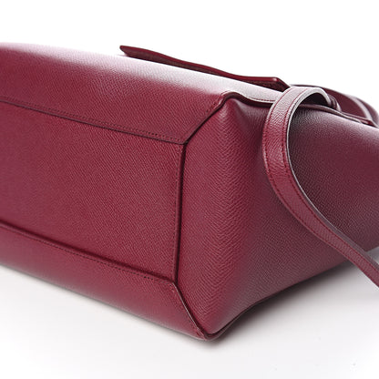 Celine Grained Calfskin Micro Belt Bag Plum 10 of 11