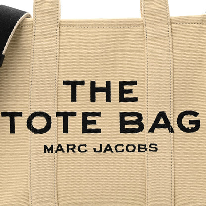 Marc Jacobs Jacquard Medium The Traveler Tote Bag Warm Sand 7 of 9