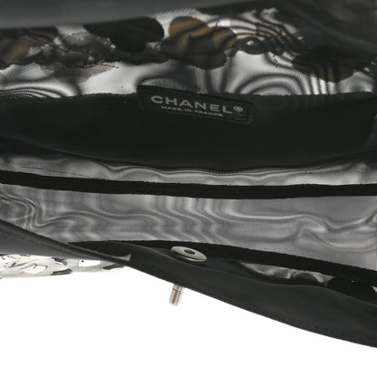 Chanel Mesh Paillette Sequin Flap Black 5 of 10