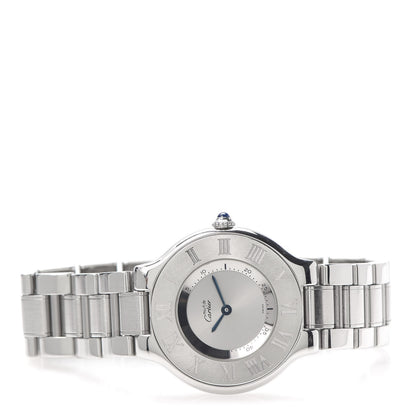 Cartier Stainless Steel 31mm Must De 21 Quartz Watch 3 of 6
