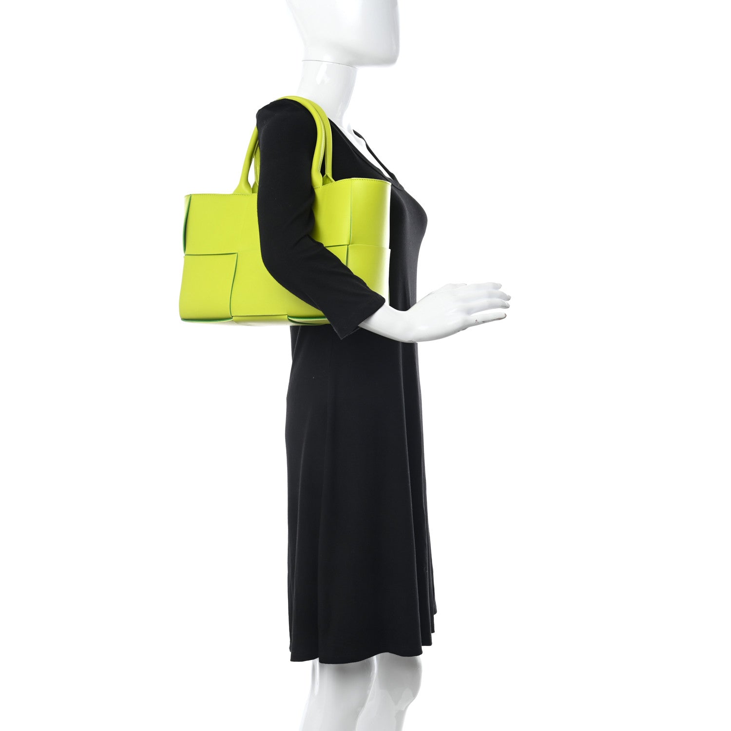 Bottega Veneta Nappa Maxi Intrecciato Small Arco Tote Acid 2 of 11