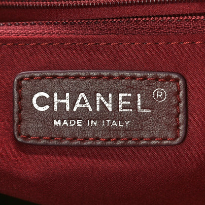Chanel Lambskin Quilted Large Around Pockets Flap Burgundy 6 of 10