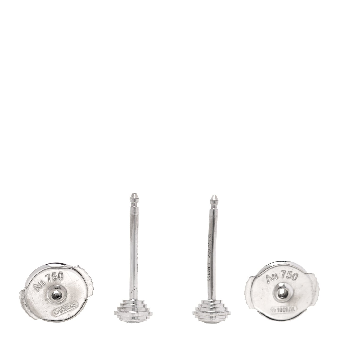 18K White Gold Diamond XS D'Amour Earrings
