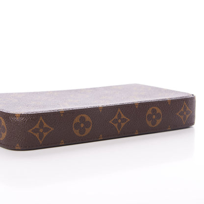 Louis Vuitton Monogram Pochette Felicie Chain Wallet Fuchsia 4 of 9