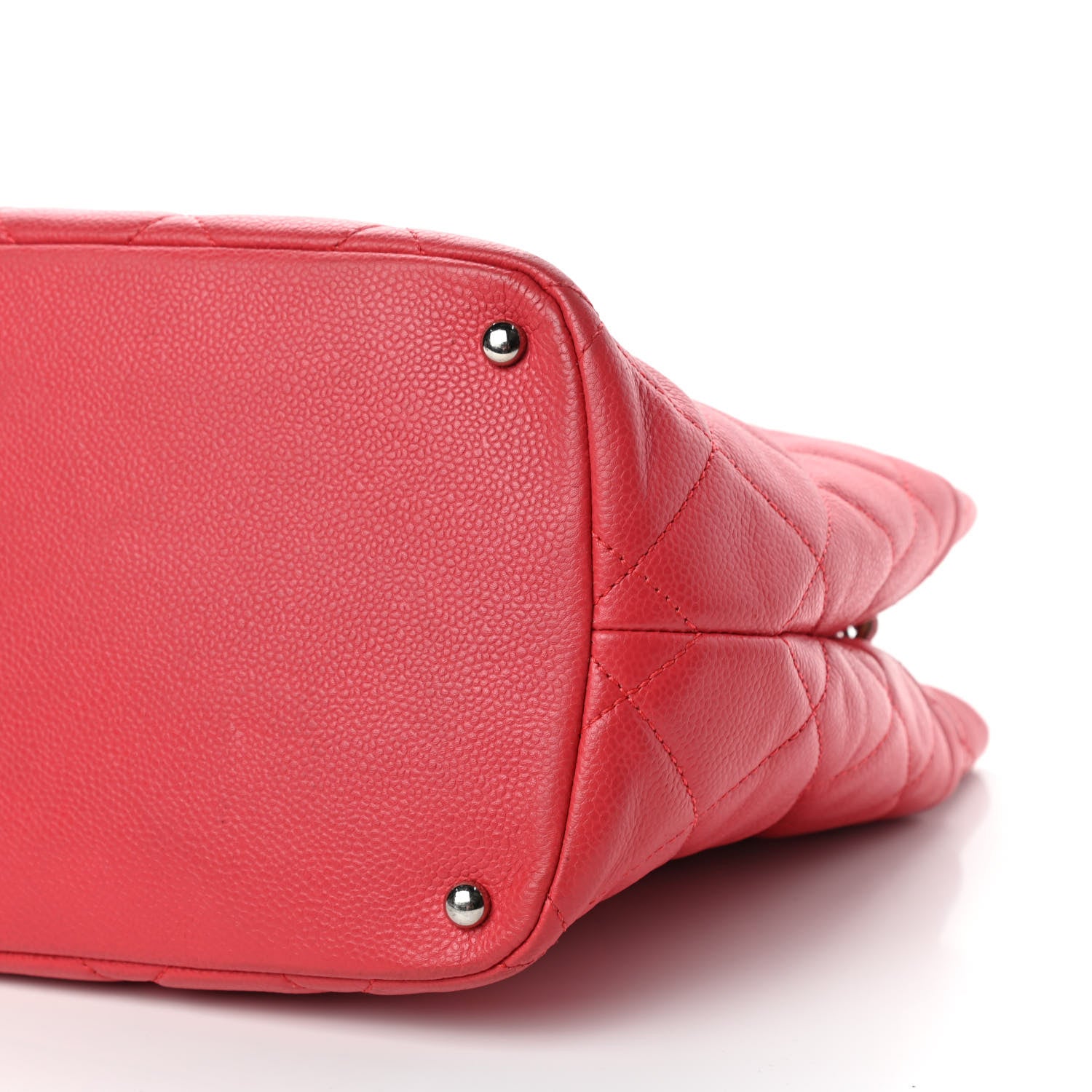 Chanel Caviar Quilted Timeless CC Soft Tote Pink 9 of 10