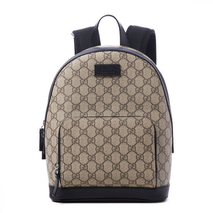 Gucci GG Supreme Monogram Small Eden Day Backpack Black 1 of 9