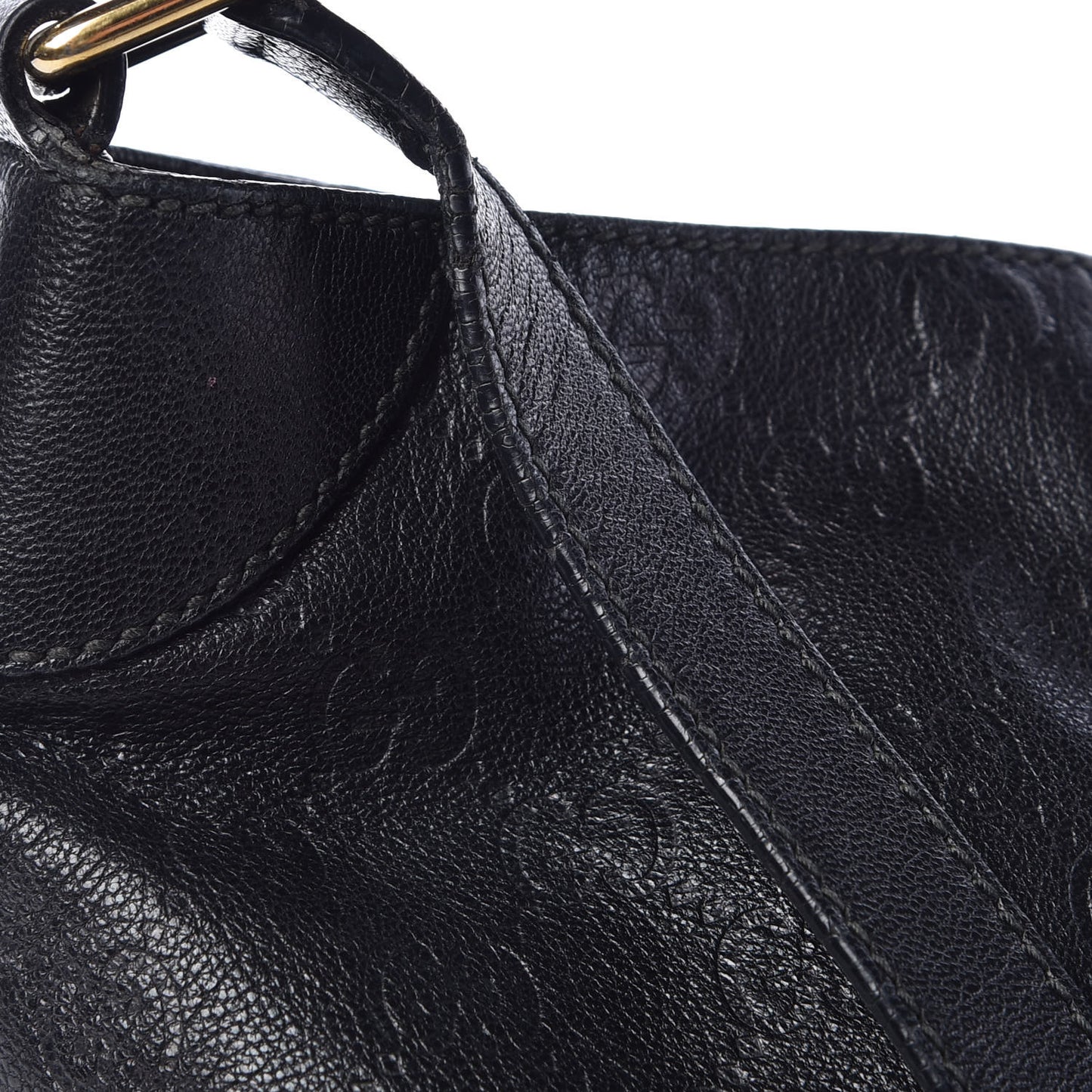 Guccissima Hobo Black