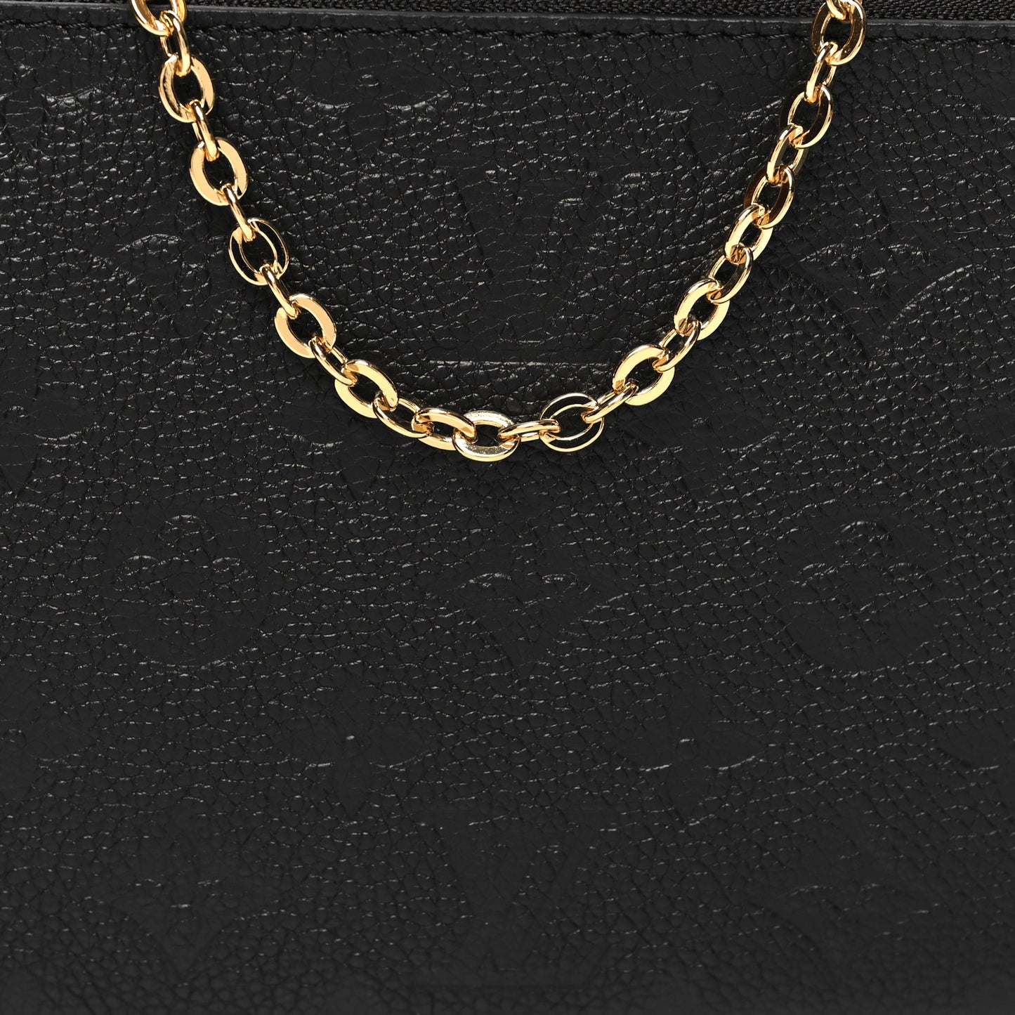 Empreinte Double Zip Pochette Black