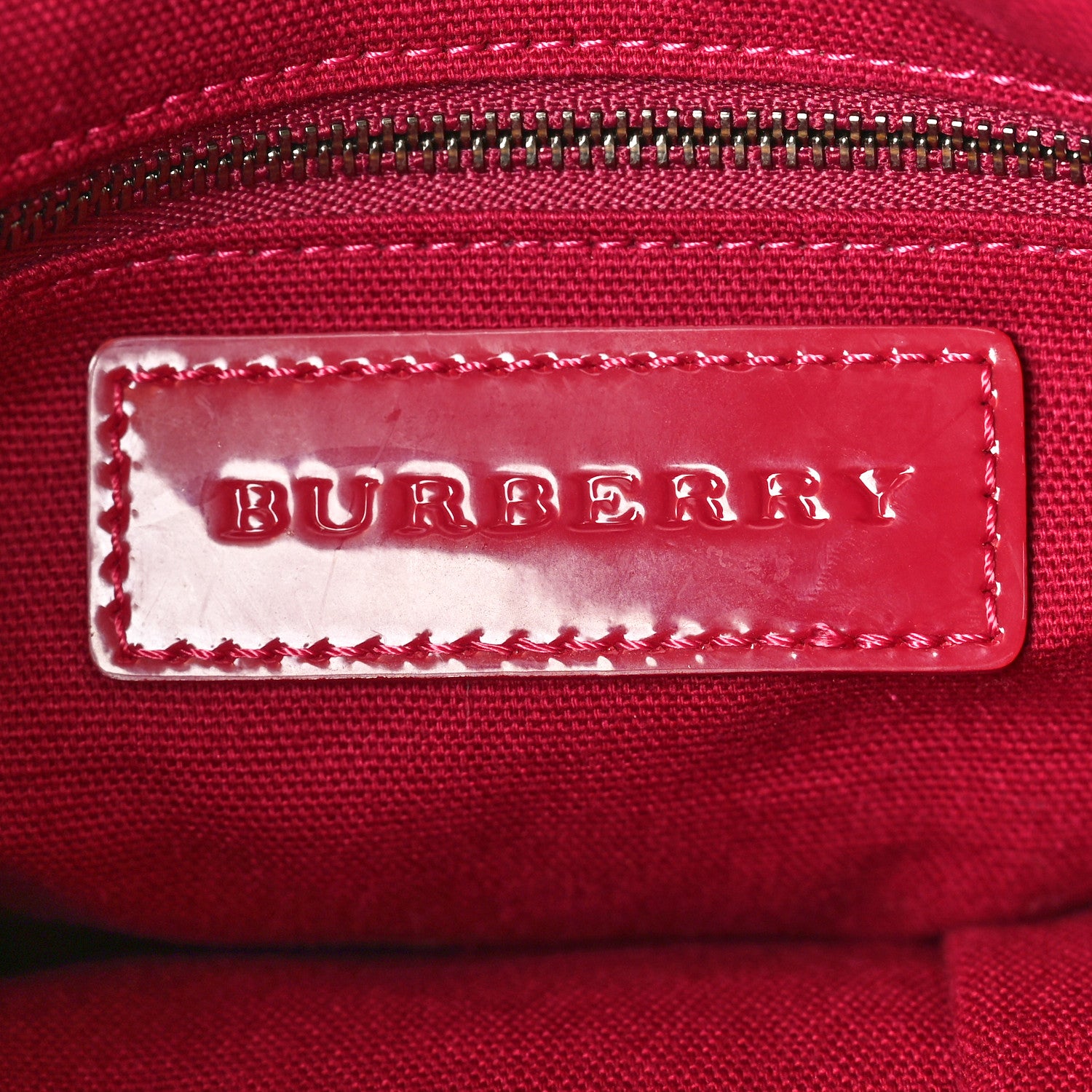 Burberry Nova Pop Degrade Small Bilmore Tote Raspberry 6 of 9