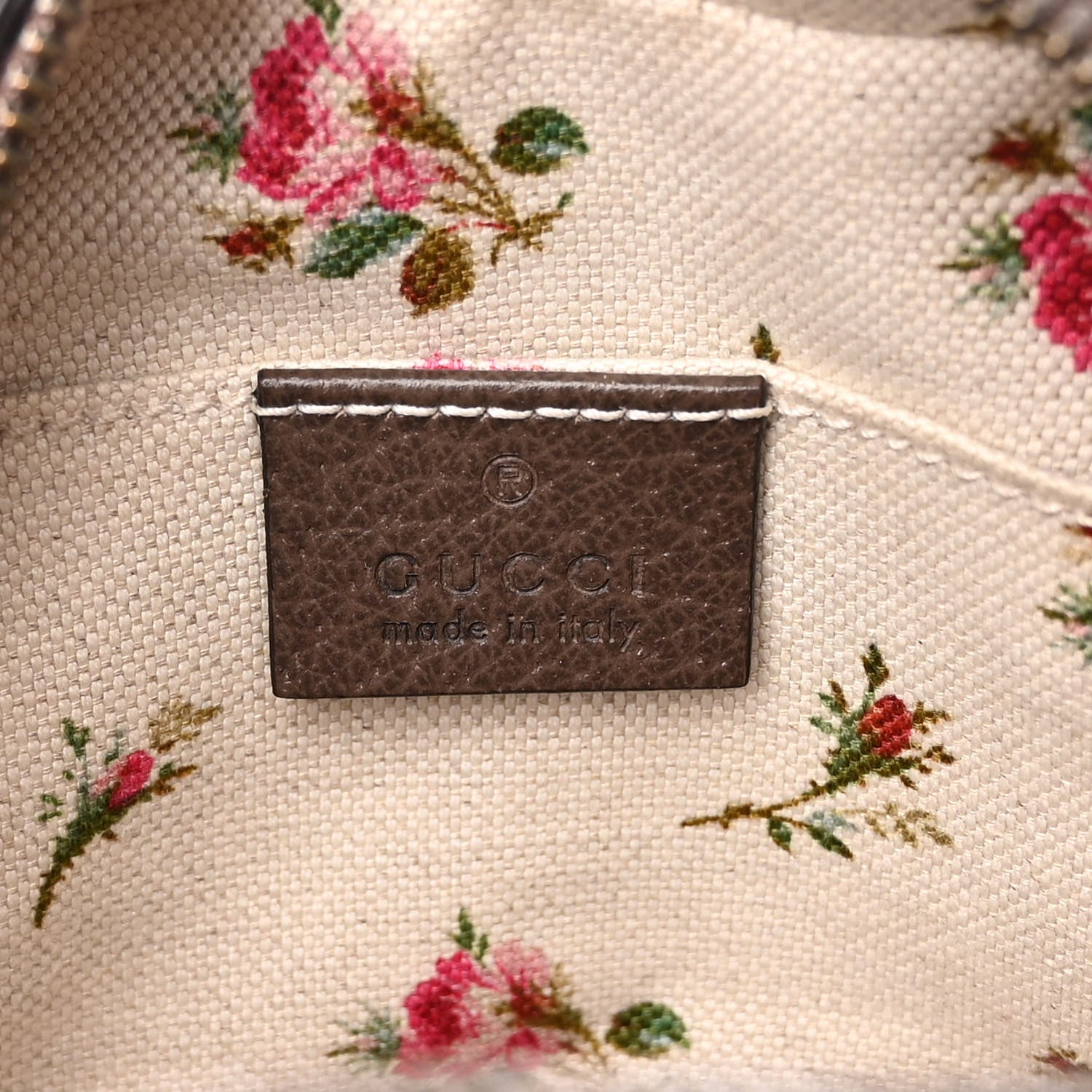 Gucci GG Supreme Monogram Web Neo Vintage Shoulder Bag Beige New Acero Crop 7 of 11