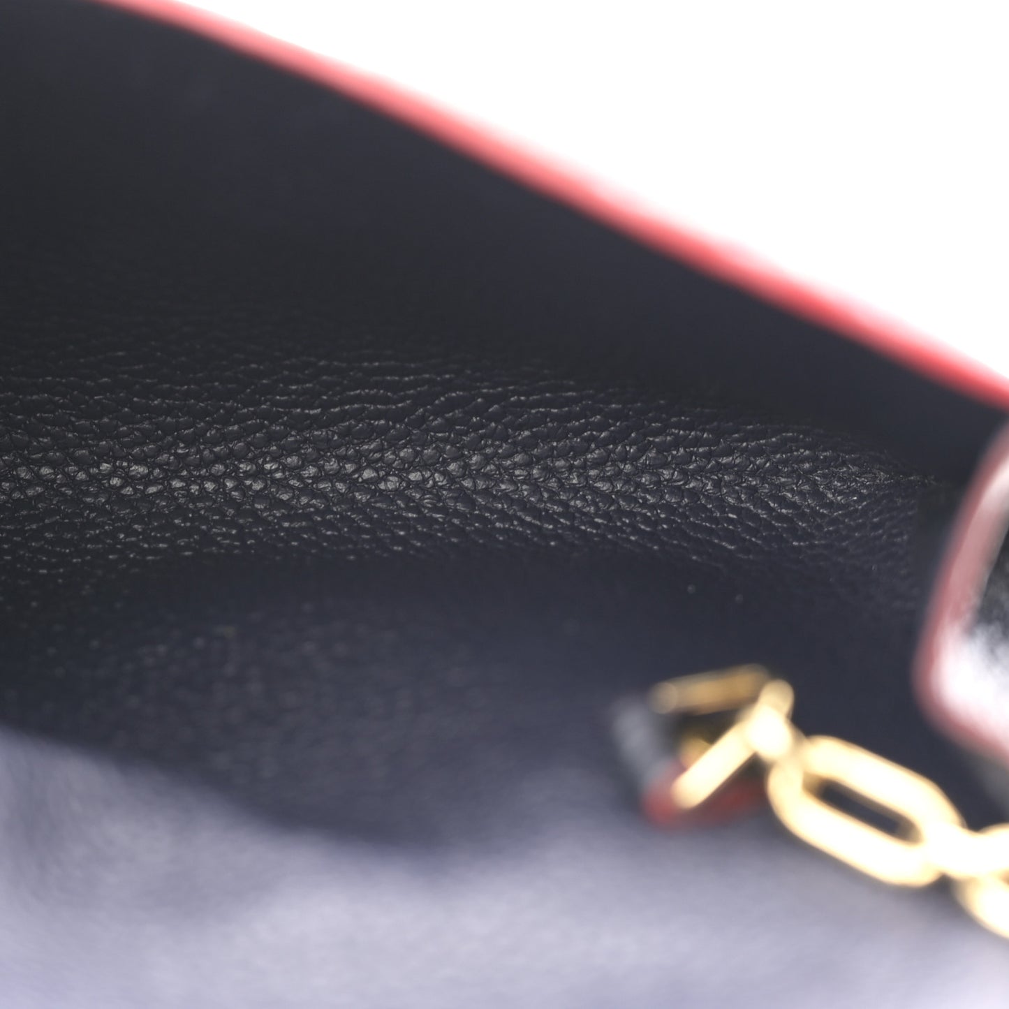Empreinte Key Pouch Marine Rouge