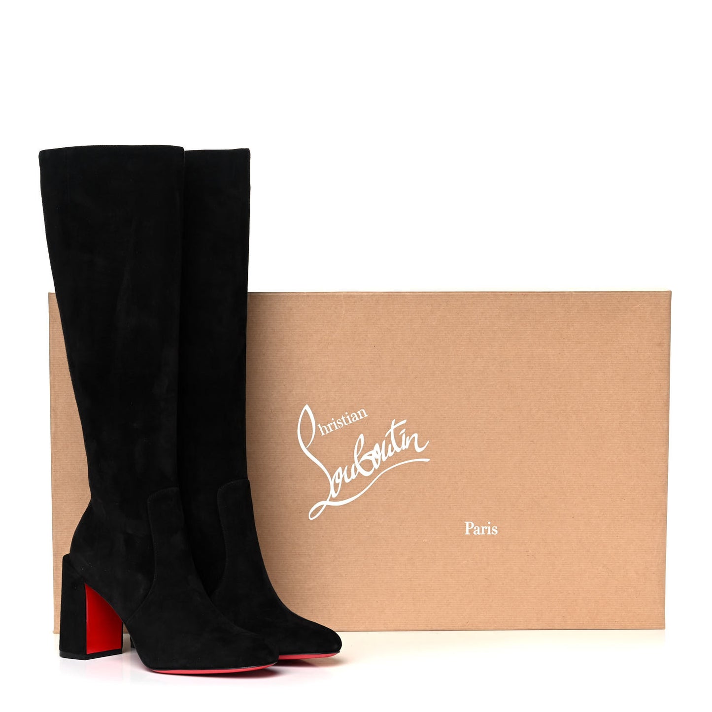 Veau Velours Cavalika 85 Boots 36 Black