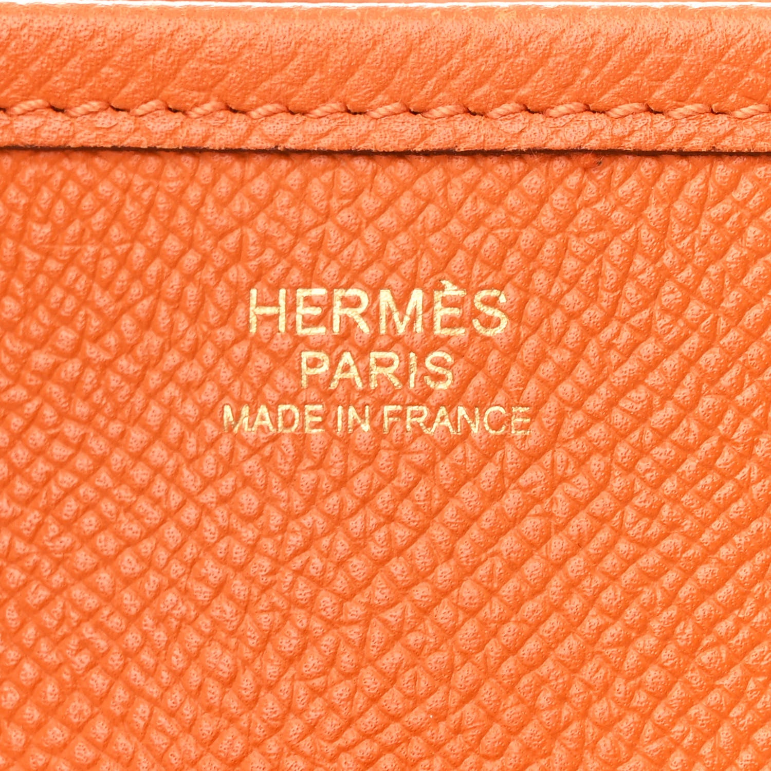 Hermes Epsom Evelyne II GM Orange 6 of 14