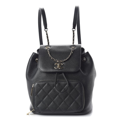 Chanel Caviar Quilted Business Affinity Backpack Black 1 of 10