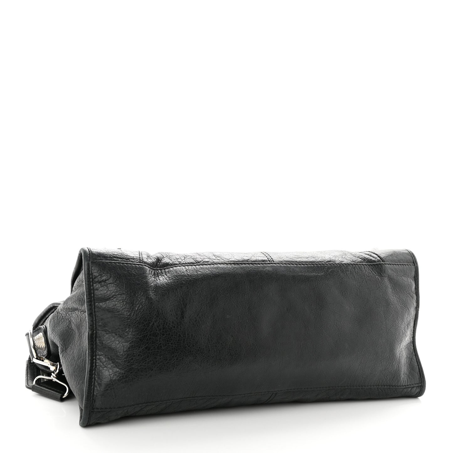 Agneau Giant 21 Silver Hardware Part Time Black