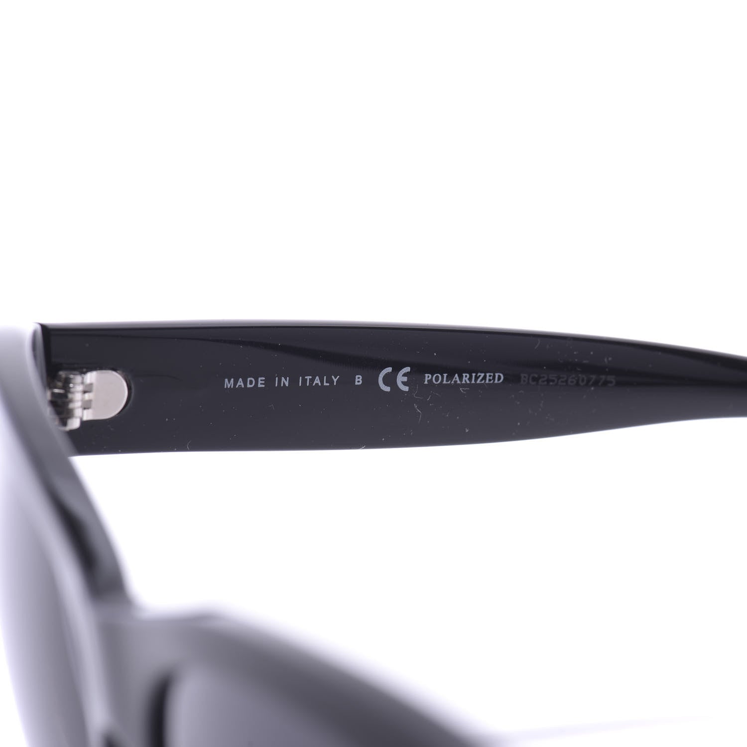 Chanel Acetate Polarized Square CC Sunglasses 5380 Black 5 of 11