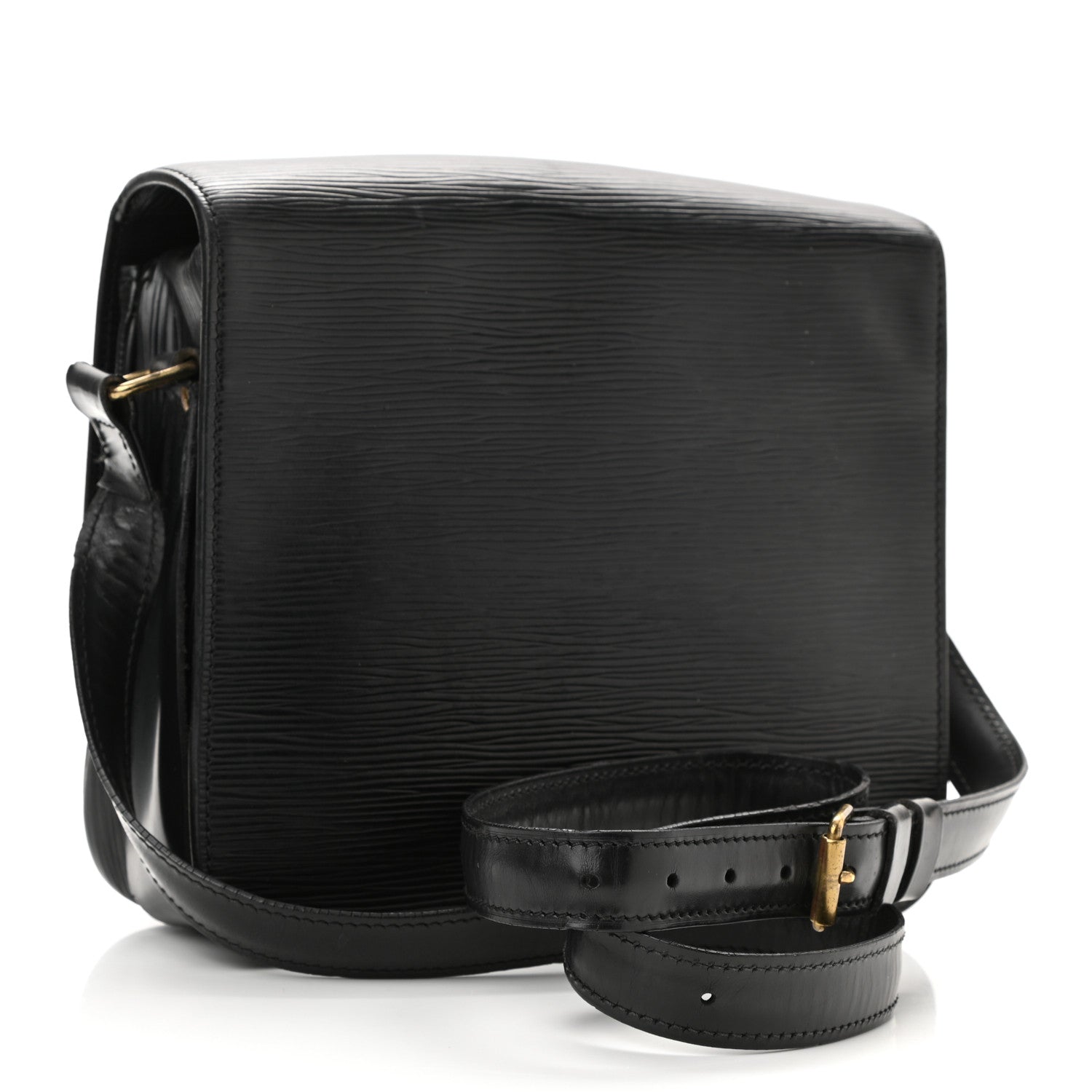 Louis Vuitton Epi Cartouchiere 22 Black 3 of 11