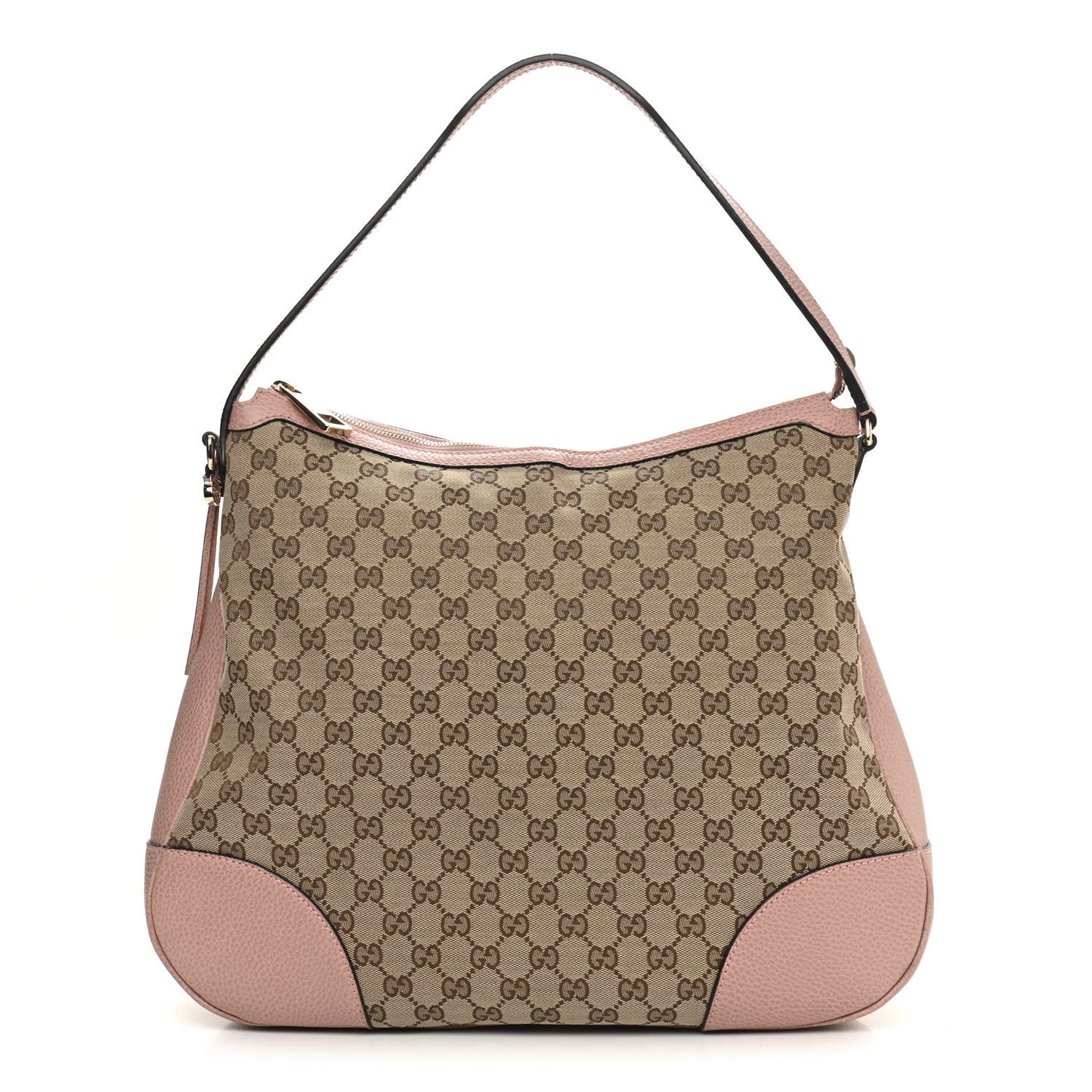 GG Monogram Large Margaux Hobo Beige Soft Pink