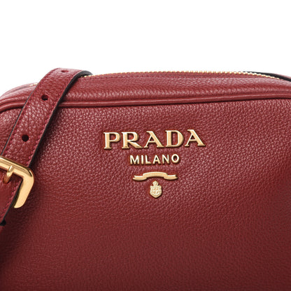 Prada Vitello Phenix Camera Bag Rubino 10 of 10