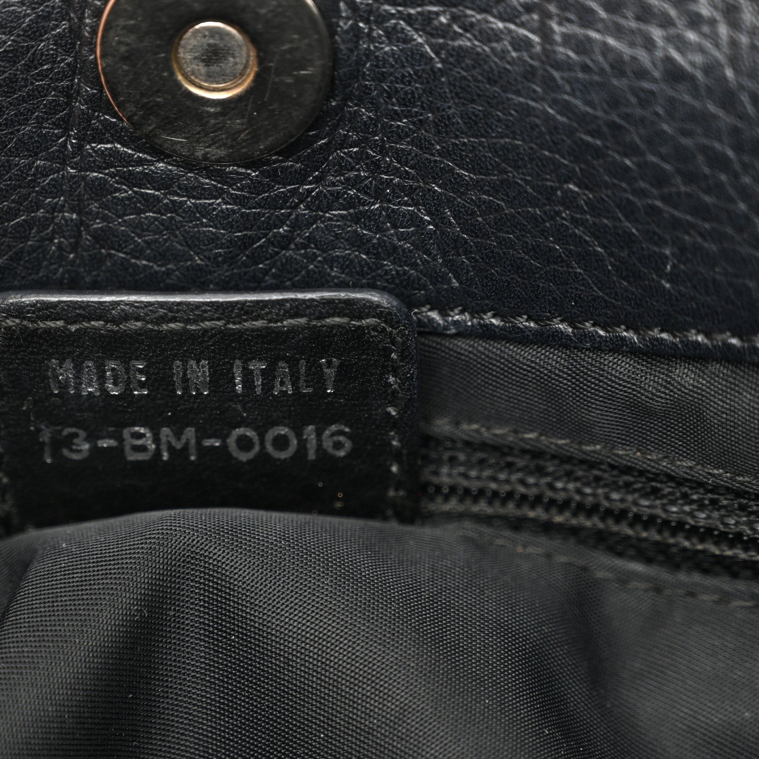 Christian Dior Monogram Pocket Satchel Black 7 of 17