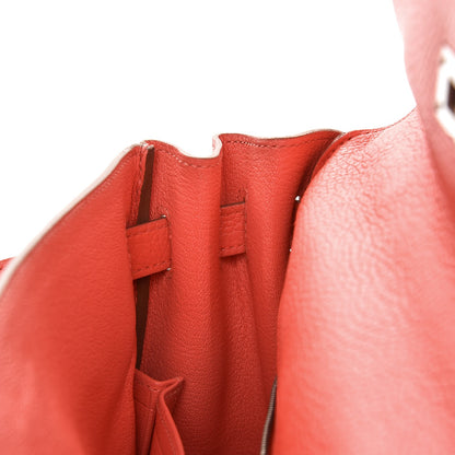 Hermes Togo Kelly Retourne 35 Geranium 20 of 36