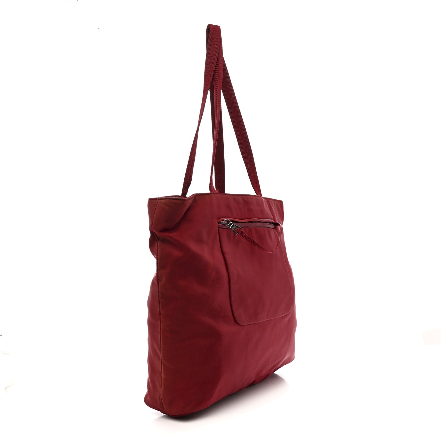 Nylon Zip Tote Bag Granato