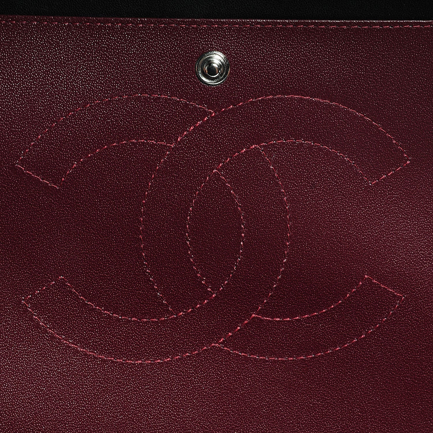 Chanel Lambskin Quilted Maxi Double Flap Black 8 of 10