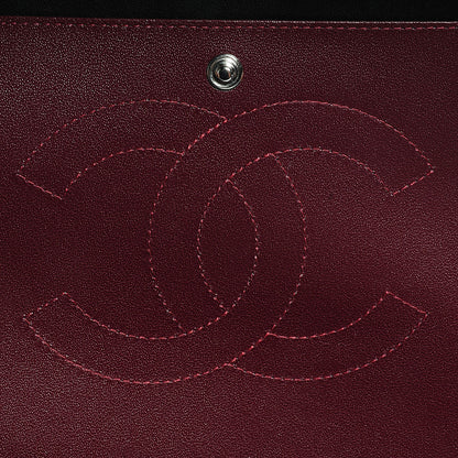 Chanel Lambskin Quilted Maxi Double Flap Black 8 of 10