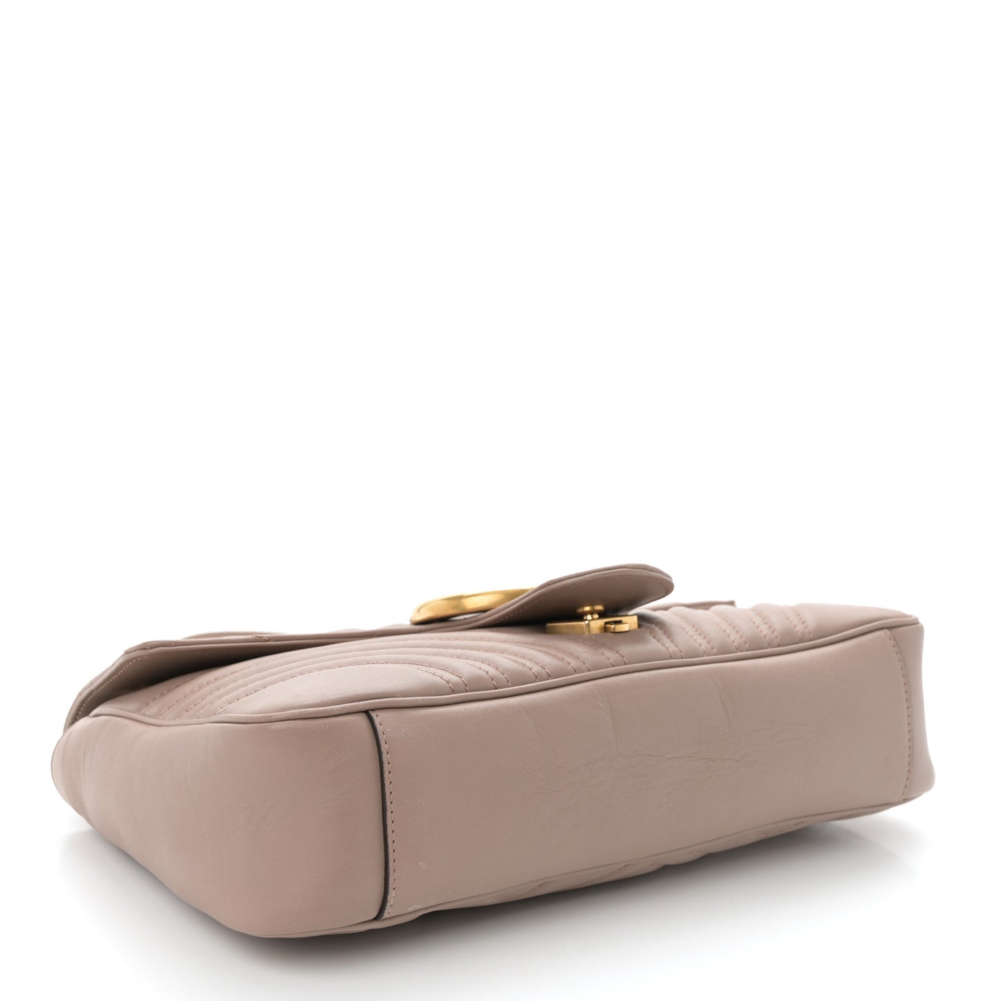Calfskin Matelasse Medium GG Marmont Shoulder Bag Porcelain Rose