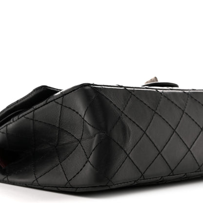 Chanel Aged Calfskin Quilted 2.55 Reissue 225 Flap  Black 9 of 10