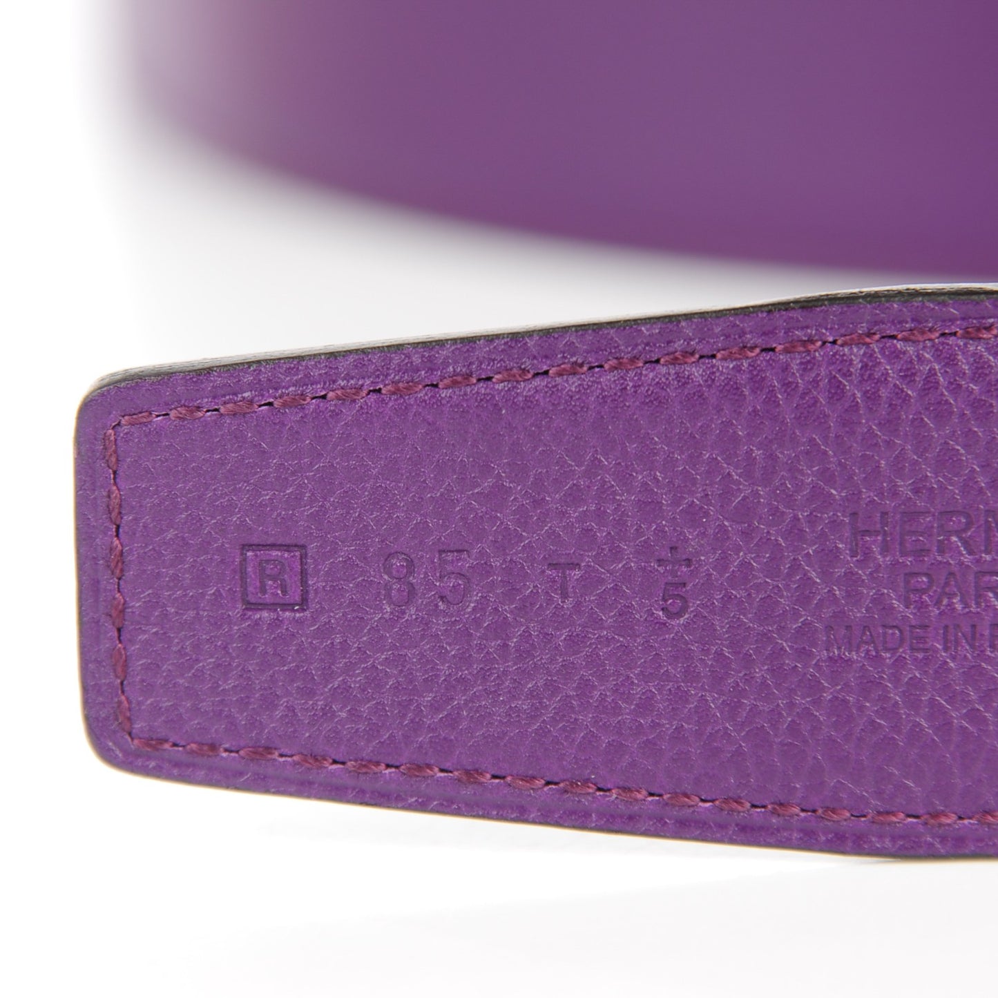 Box Evercolor 32mm Belt Strap 85 Raisin Ultraviolet
