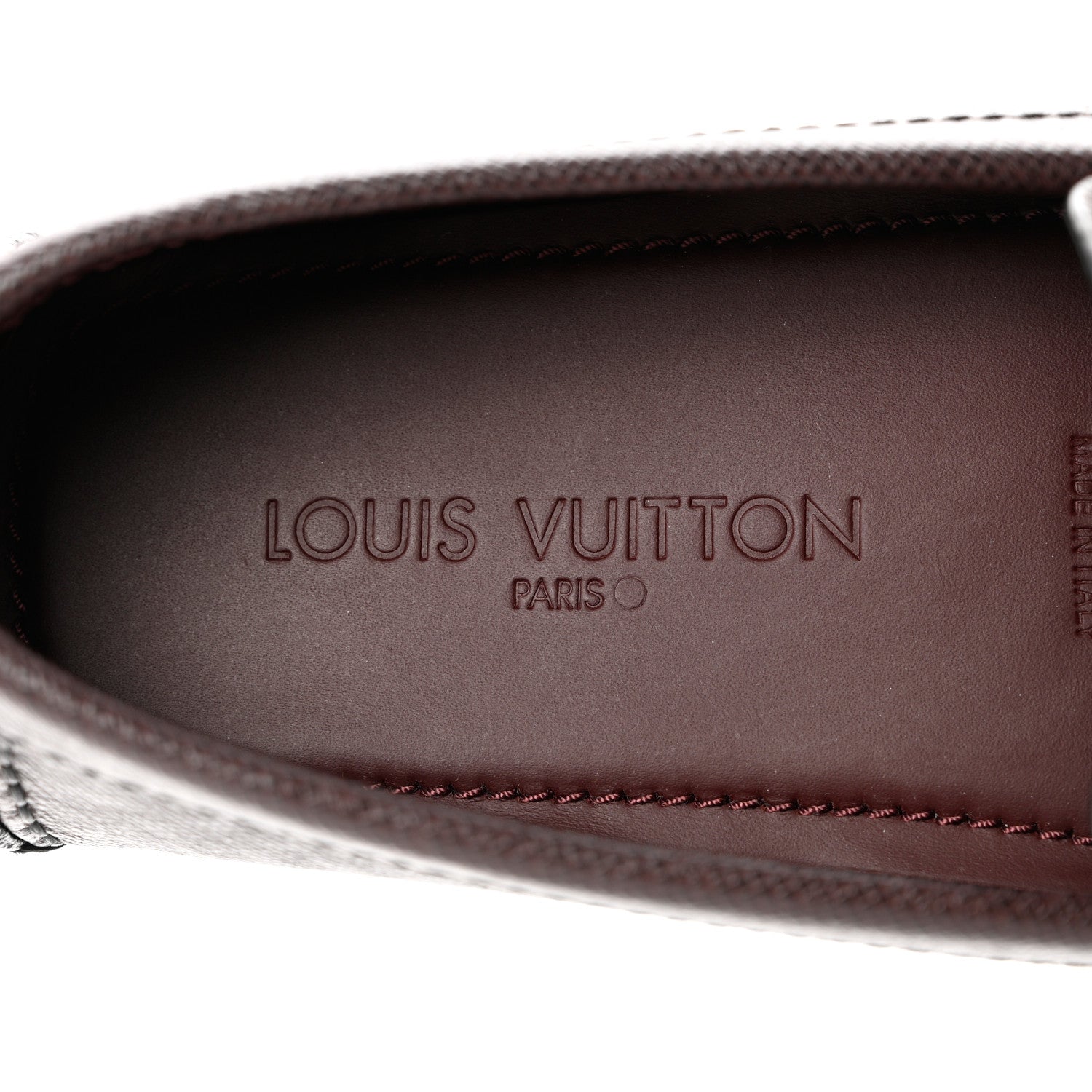 Louis Vuitton Taiga Monte Carlo Moccasin Loafers 8.5 Grizzli 6 of 9
