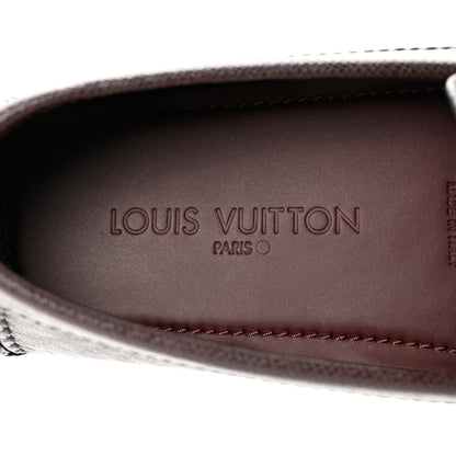 Louis Vuitton Taiga Monte Carlo Moccasin Loafers 8.5 Grizzli 6 of 9