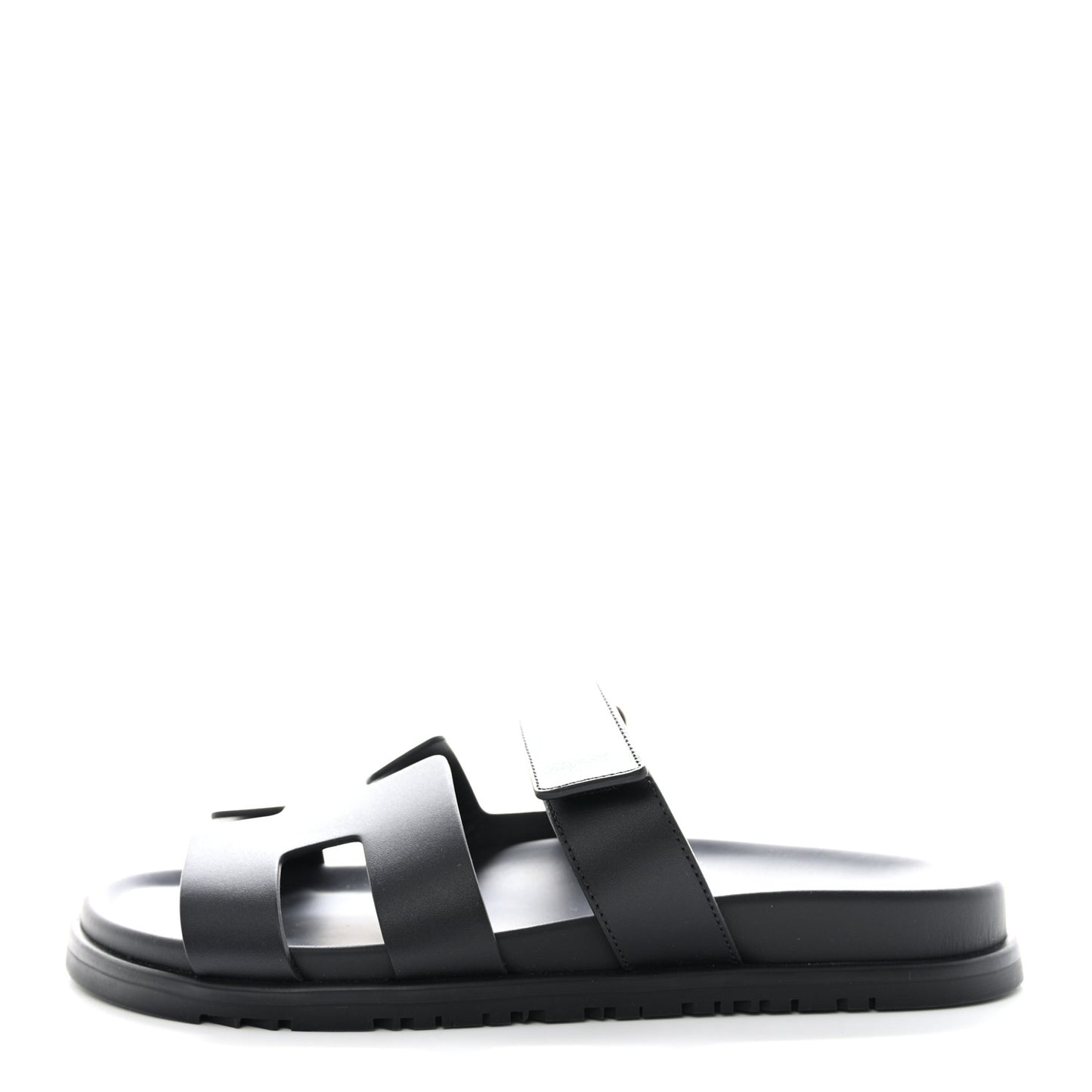 Calfskin Womens Chypre Sandals 41 Black