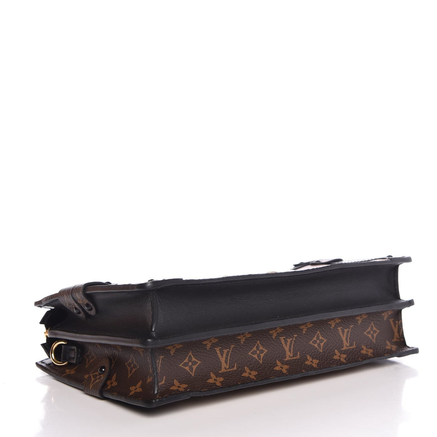 Reverse Monogram Trunk Clutch