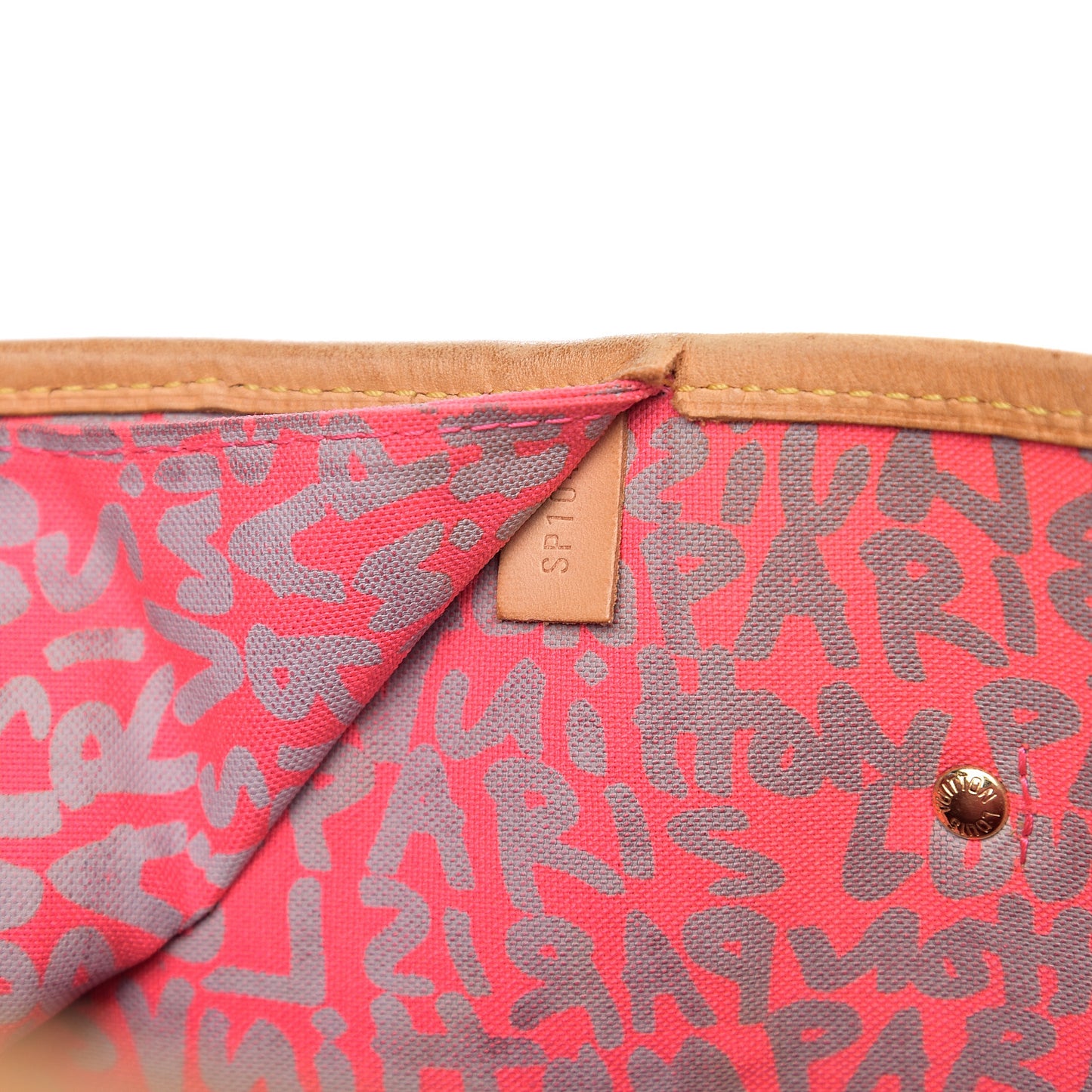 Monogram Graffiti Neverfull GM Fuchsia