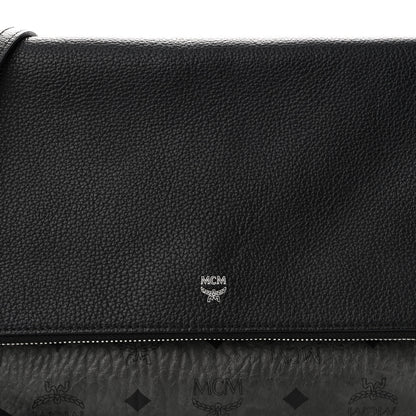 MCM Visetos Corina Crossbody Bag Black 8 of 10