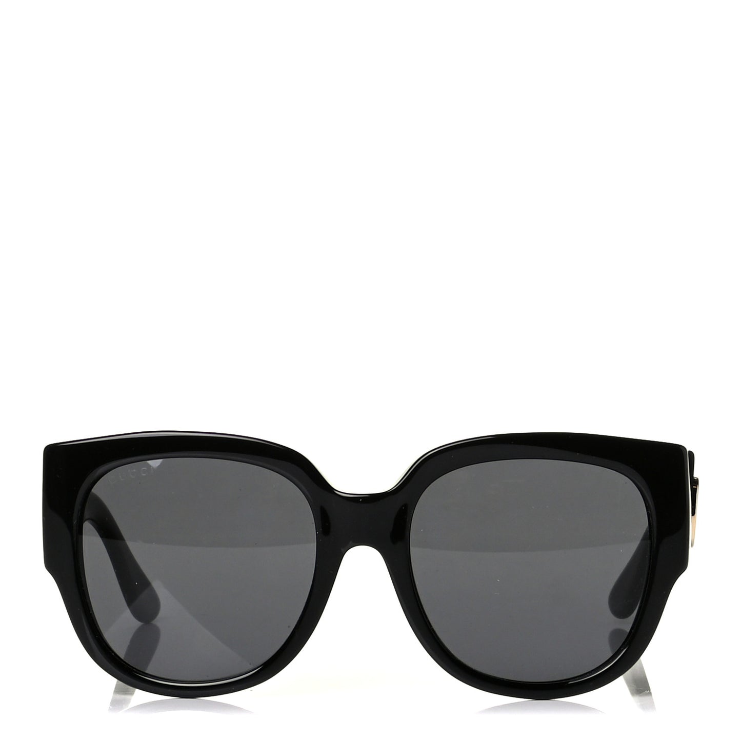 Acetate Square Frame Sunglasses GG0142SA Black