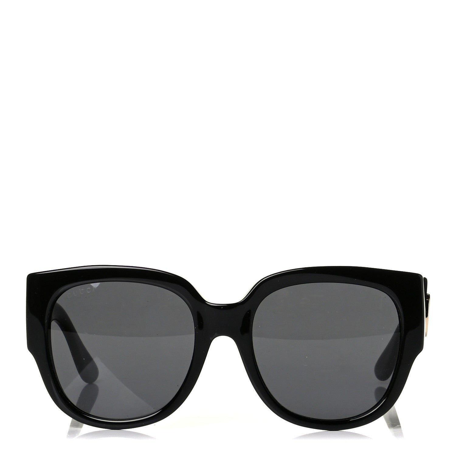 Gucci Acetate Square Frame Sunglasses GG0142SA Black 2 of 4