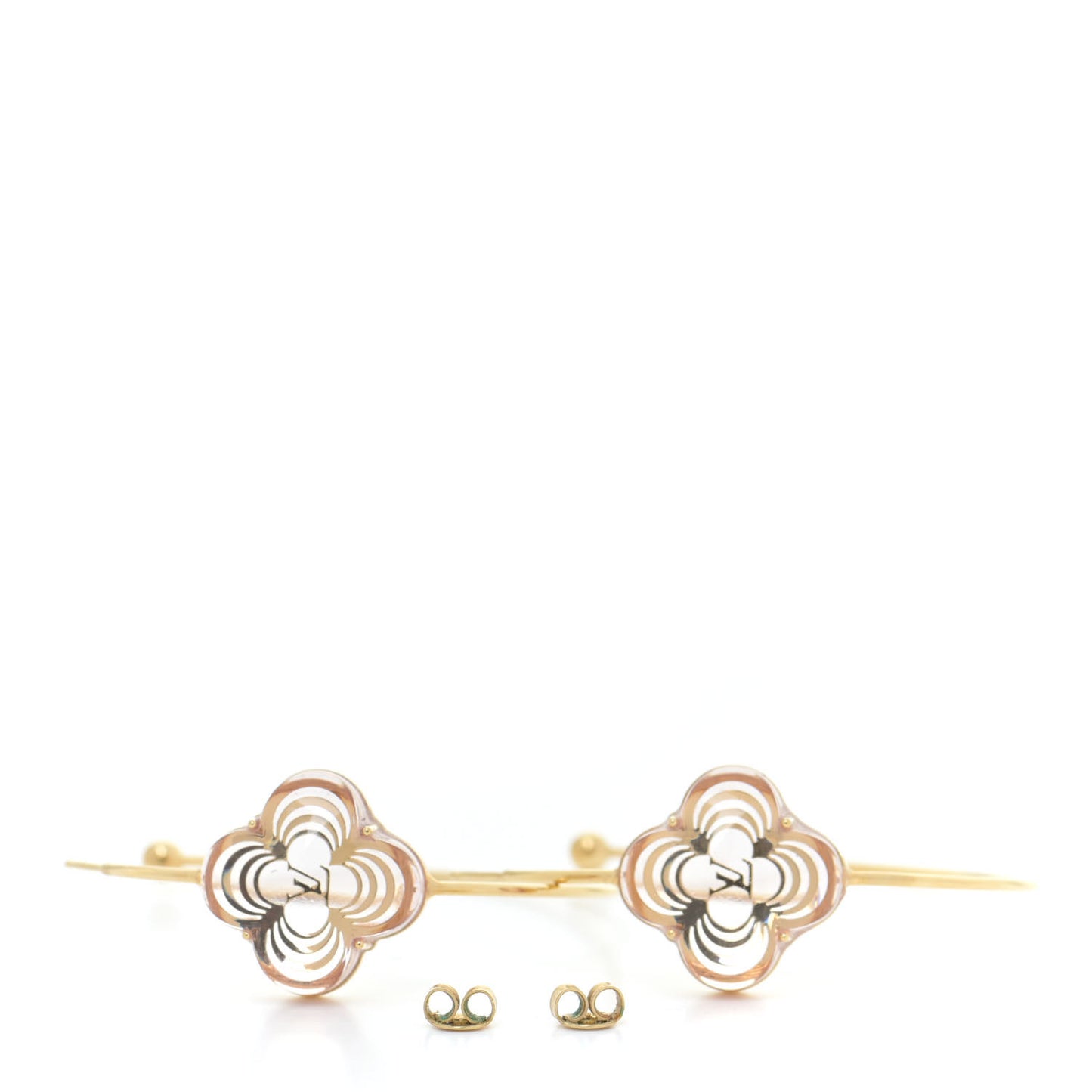 A La Folie Hoop Earrings Gold