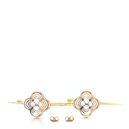 Louis Vuitton A La Folie Hoop Earrings Gold 3 of 3