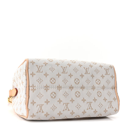 Louis Vuitton Monogram Mini Jacquard Speedy Bandouliere 20 Mastic Cream 4 of 9